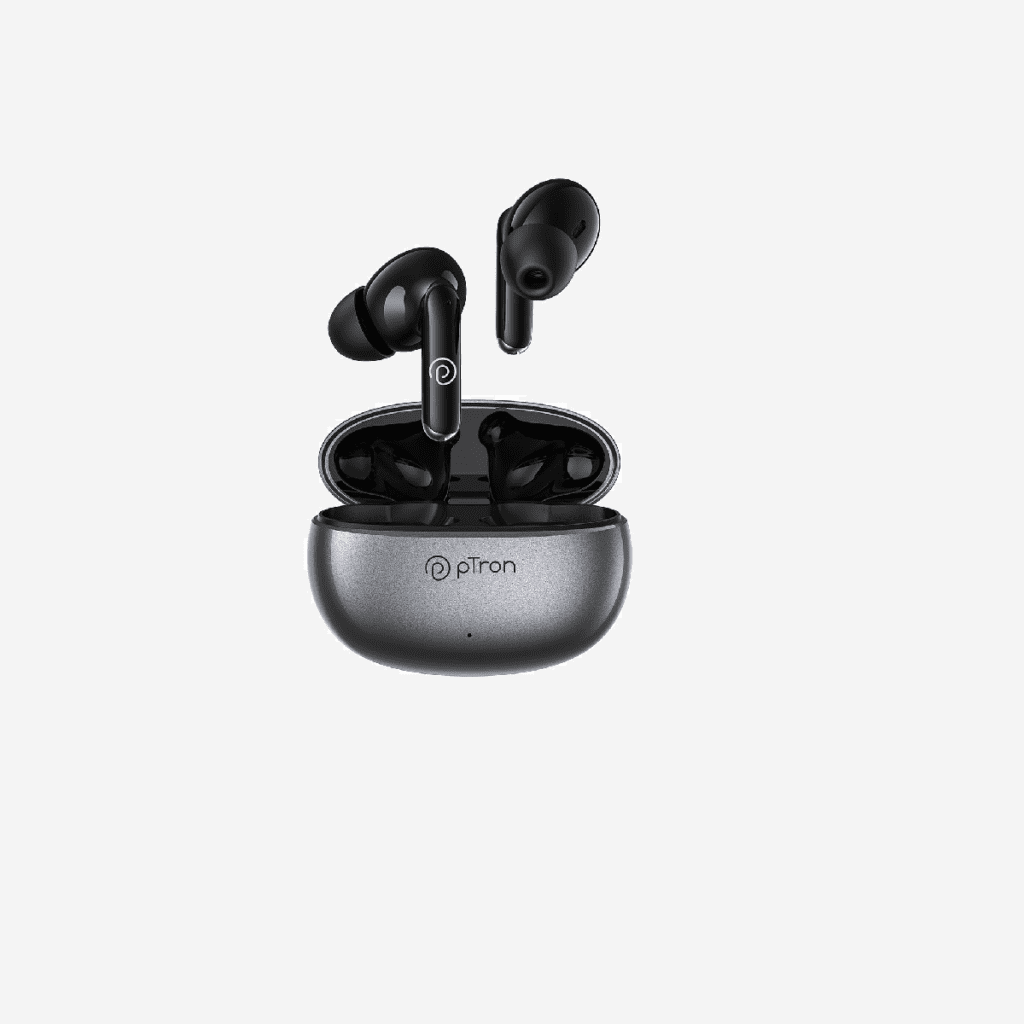 pTron Bassbuds Headphone with Fast Charging