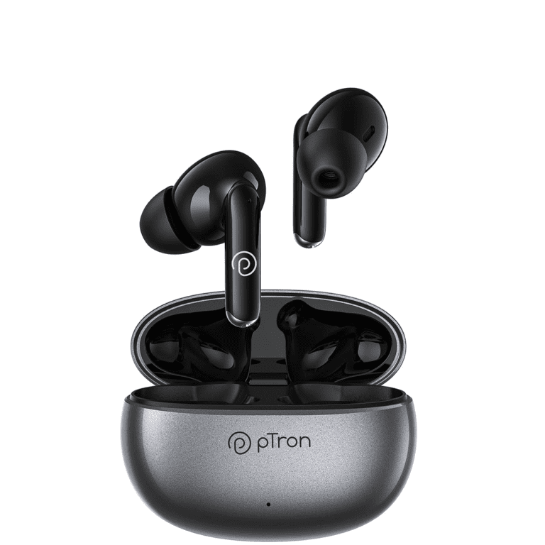 pTron Bassbuds Headphone with Fast Charging